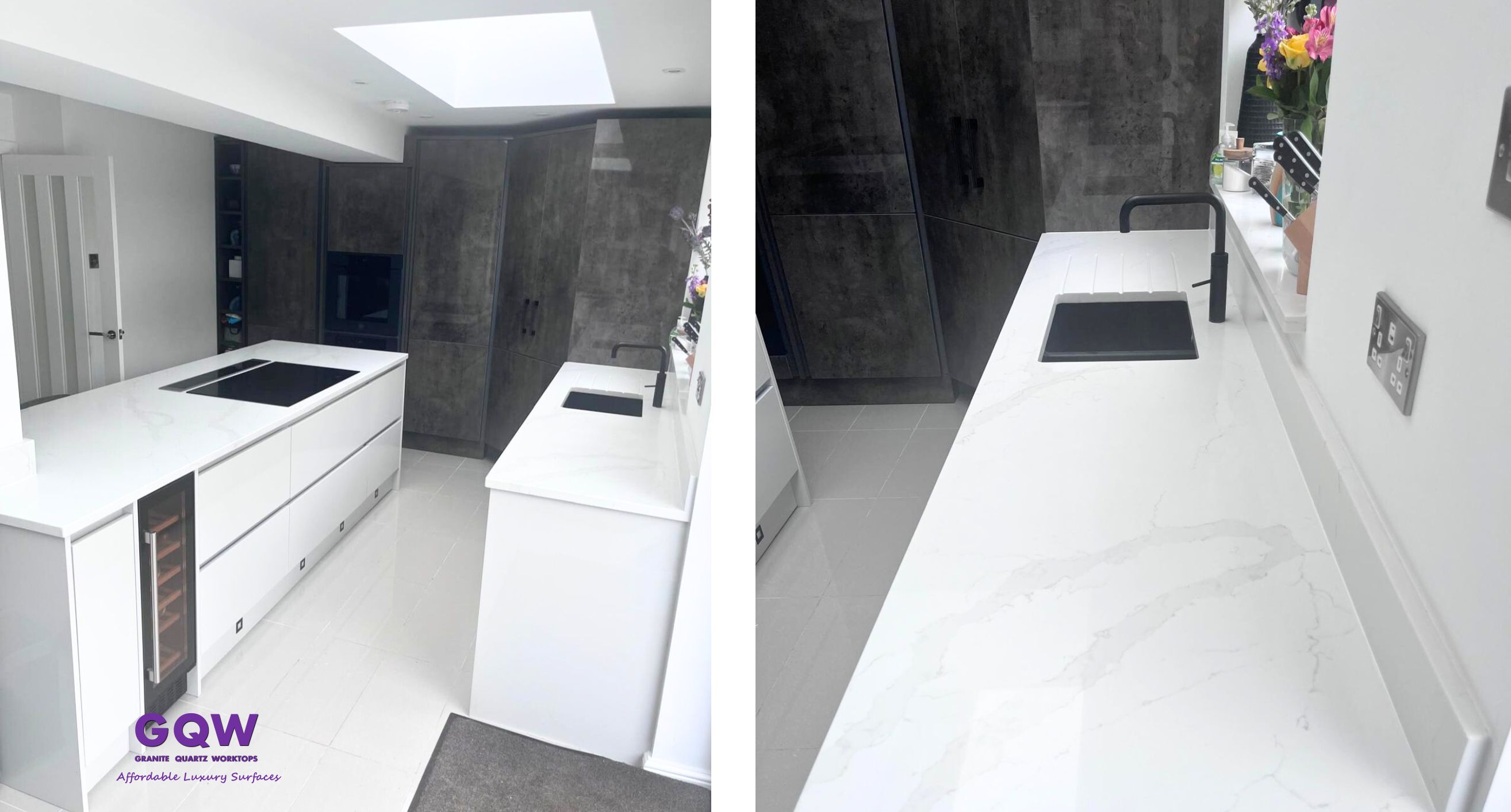 marble kitchen worktops